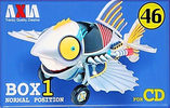 Compact Cassette AXIA Box 1 46 "BOX1C 46" Type I Normal 1997 Japan