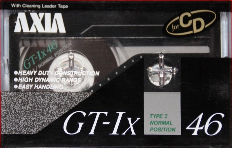 Compact Cassette: FUJI AXIA - GT-Ix 46