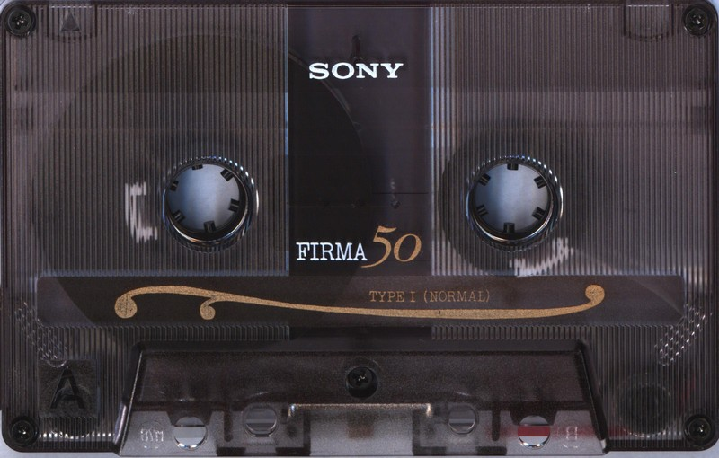 Compact Cassette Sony Firma 50 Type I Normal 1988 Europe