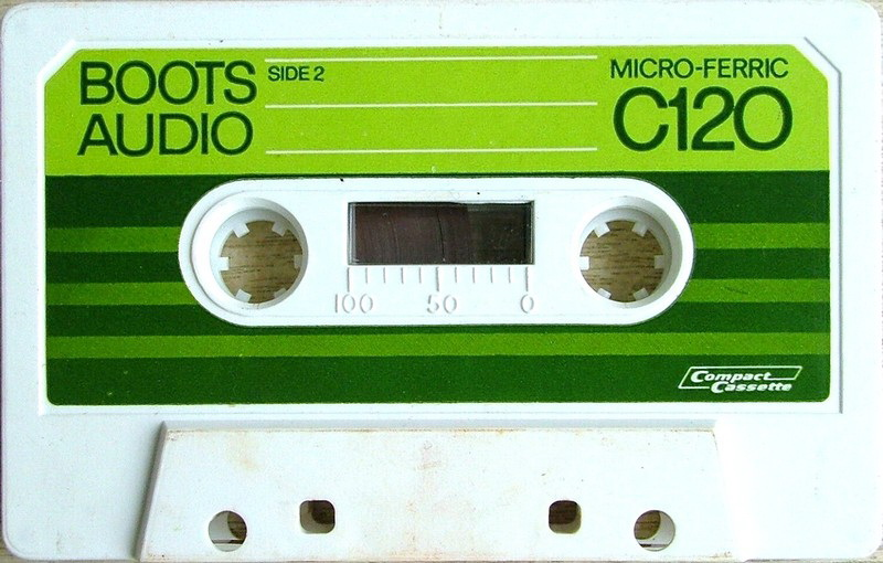 Compact Cassette: Unknown Boots Audio -  120