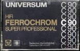 Compact Cassette Universum 90 Type III Ferro Chrome 1978 Europe