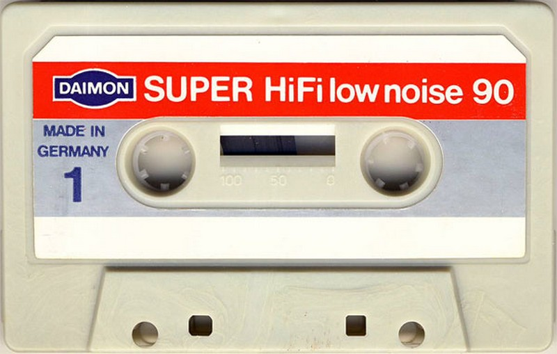 Compact Cassette Daimon Super 90 Type I Normal 1978 Germany