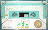 Compact Cassette Sanyo Flowers 46 "Cotton Flower C-U46W(B)" Type I Normal 1986 Japan