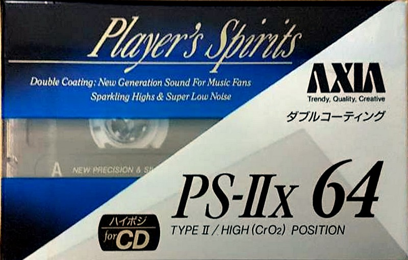 Compact Cassette: FUJI AXIA - PS-IIx 64