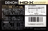 Compact Cassette Denon HD-X 90 Type II Chrome 1987 Japan