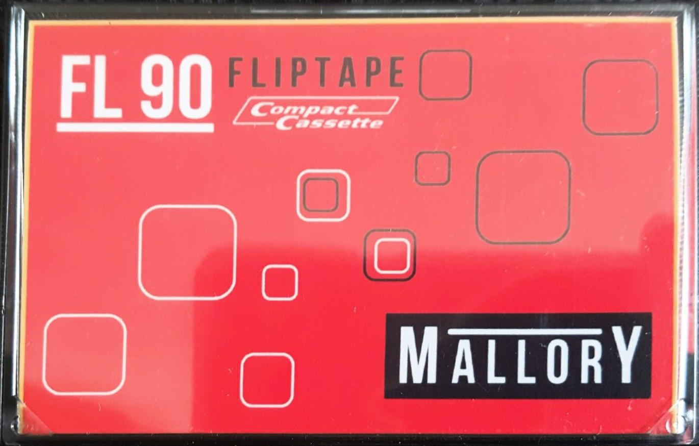 Compact Cassette Mallory FL 90 "Fliptape" Type I Normal USA