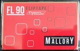 Compact Cassette Mallory FL 90 "Fliptape" Type I Normal USA