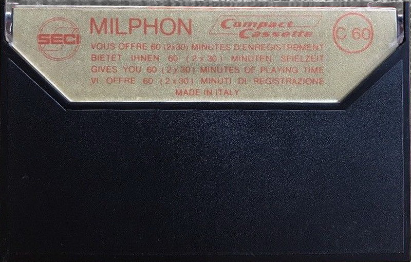 Compact Cassette: Unknown Milphon -  60