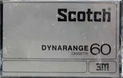 Compact Cassette Scotch Dynarange 60 Type I Normal 1978 Brazil