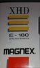 VHS, Video Home System Magnex XHD 180 Type I Normal Europe