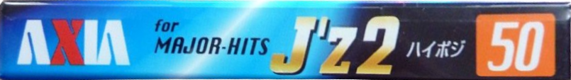 Compact Cassette AXIA J`z 2 50 "JZ2H 50" Type II Chrome 1998 Japan