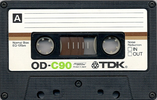 Compact Cassette TDK OD 90 Type I Normal 1979 USA