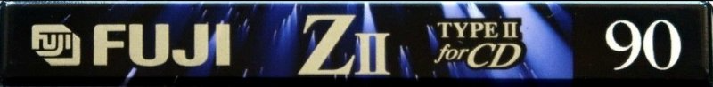 Compact Cassette Fuji Z II 90 Type II Chrome 1998 North America