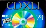 Compact Cassette Maxell CD-XL 74 "CDXL1-74" Type I Normal 1992 Japan