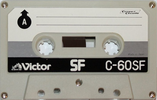 Compact Cassette Victor SF 60 Type I Normal 1979 Japan