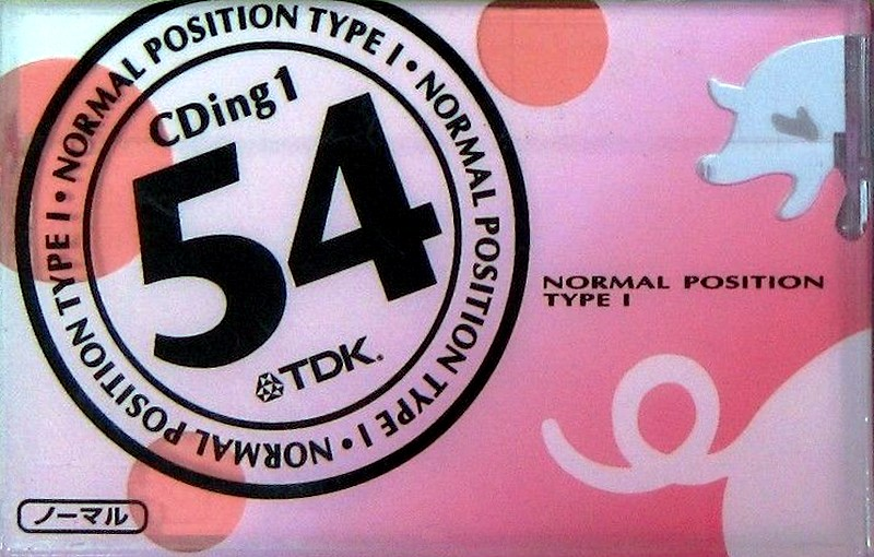 Compact Cassette: TDK  - CDing 1 54