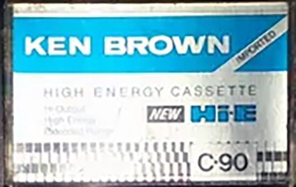 Compact Cassette Ken Brown Hi-E 90 Type I Normal Argentina