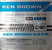 Compact Cassette Ken Brown Hi-E 90 Type I Normal Argentina
