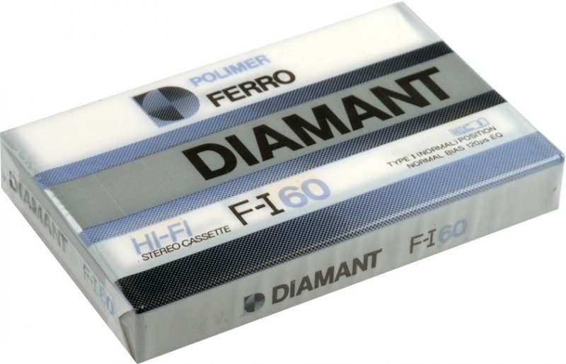Compact Cassette Polimer Diamant F-I 60 Type I Normal Hungary