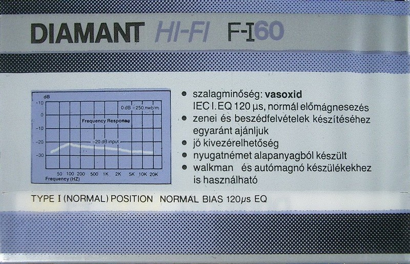 Compact Cassette: Polimer Diamant - F-I 60