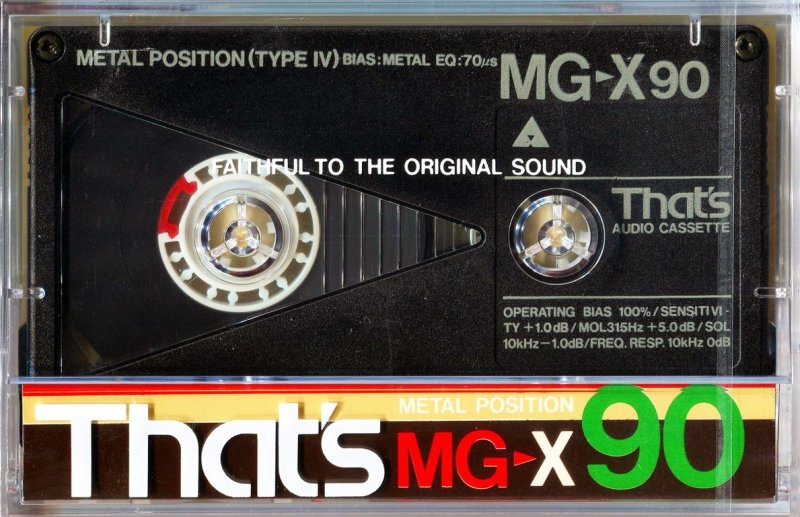 Compact Cassette: Taiyo Yuden Thats - MG-X 90