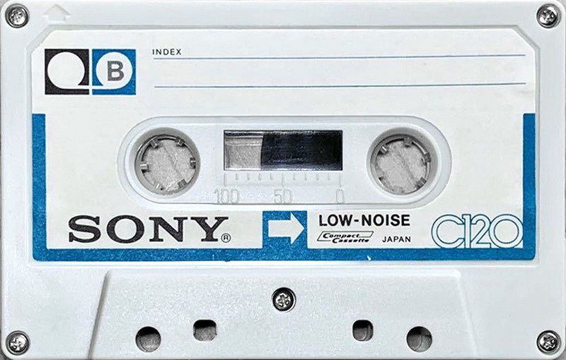 Compact Cassette Sony 120 Type I Normal 1973 Japan