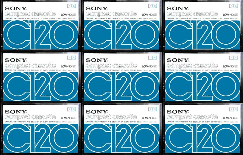 Compact Cassette: Sony  -  120