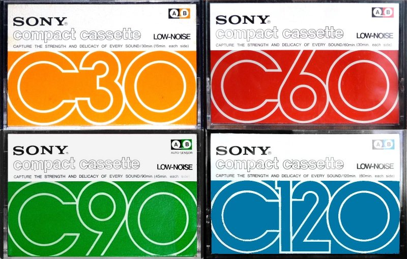 Compact Cassette: Sony  -  120