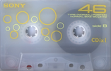 Compact Cassette Sony CDix I 46 "C46CDX1L" Type I Normal 2001 Japan