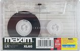 Compact Cassette Maxim XL 60 Type I Normal UK