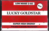 Compact Cassette Lucky Goldstar 60 Type I Normal Hong Kong