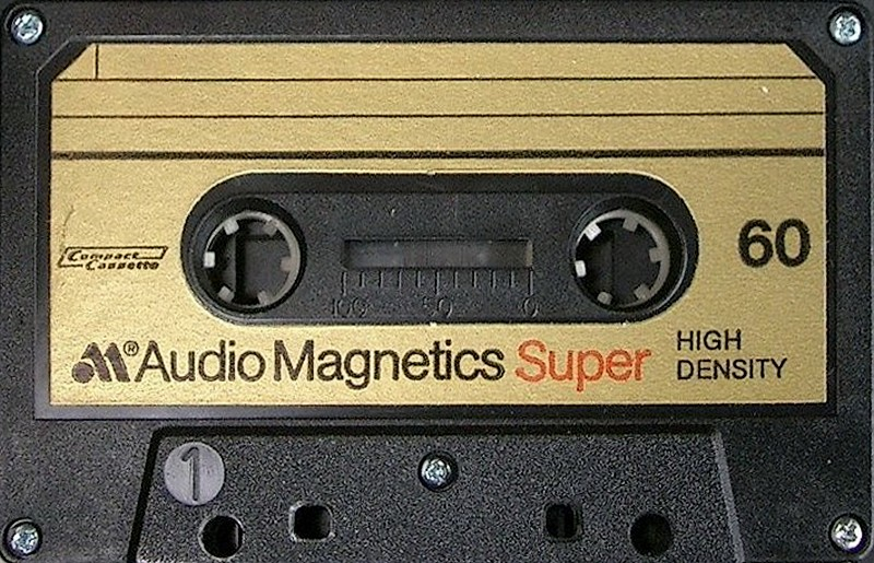 Compact Cassette Audio Magnetics Super 60 Type I Normal 1977 Europe