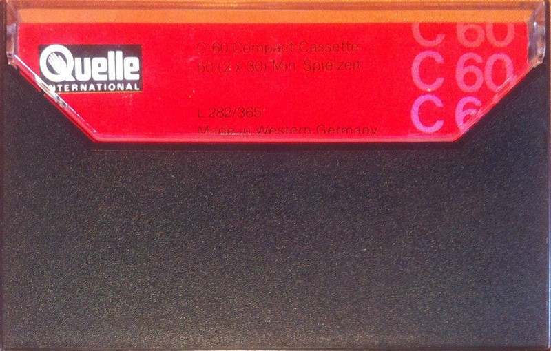 Compact Cassette Universum 60 Type I Normal 1978 Europe