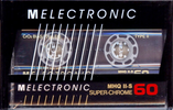 Compact Cassette Melectronic MHQ II-S 60 Type II Chrome 1987 Switzerland