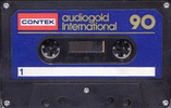 Compact Cassette Contek LN 90 Type I Normal 1979 UK