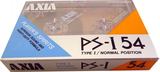Compact Cassette AXIA PS-I / PS-1 54 Type I Normal 1985 Japan