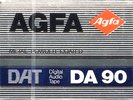 Digital Audio Tape AGFA 90 "DA" Type IV Metal 1987 Europe