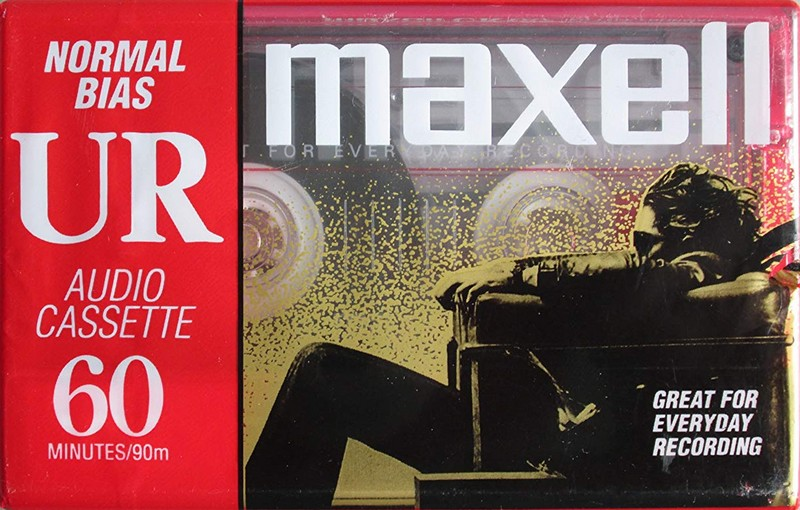 Compact Cassette Maxell UR 60 Type I Normal 2000 North America