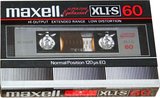 Compact Cassette Maxell XLI-S 60 Type I Normal 1983 Japan