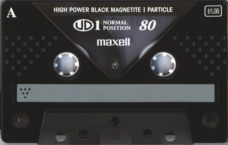 Compact Cassette Maxell UDI / UD1 80 "UD1-80M" Type I Normal 1999 Japan