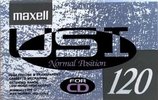 Compact Cassette Maxell US 120 "USI 120" Type I Normal 1990 Japan
