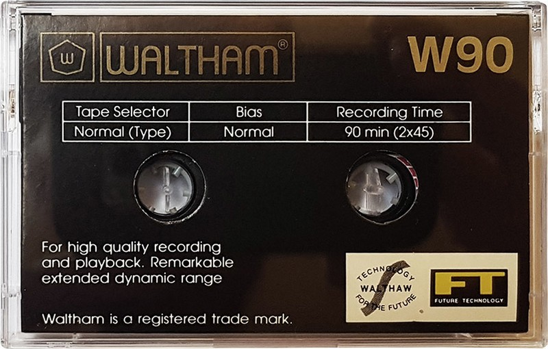 Compact Cassette Waltham W 90 Type I Normal UK
