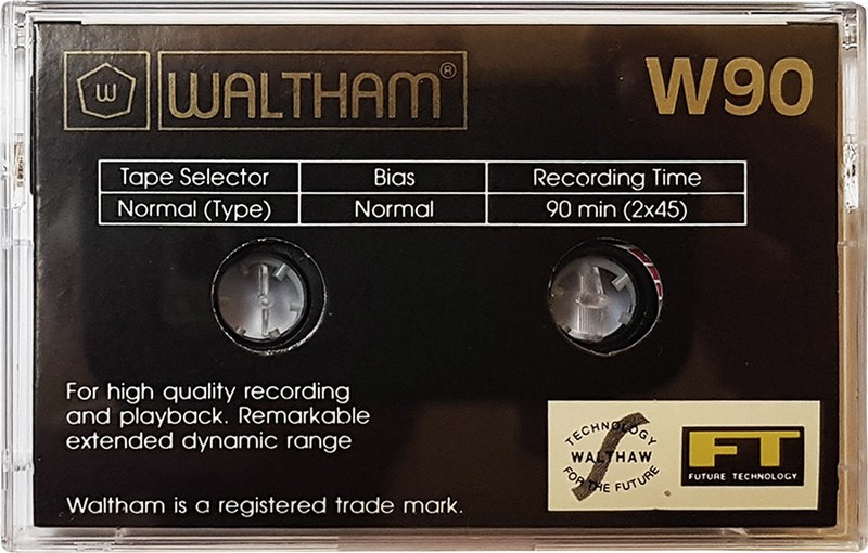 Compact Cassette: Unknown Waltham - W 90