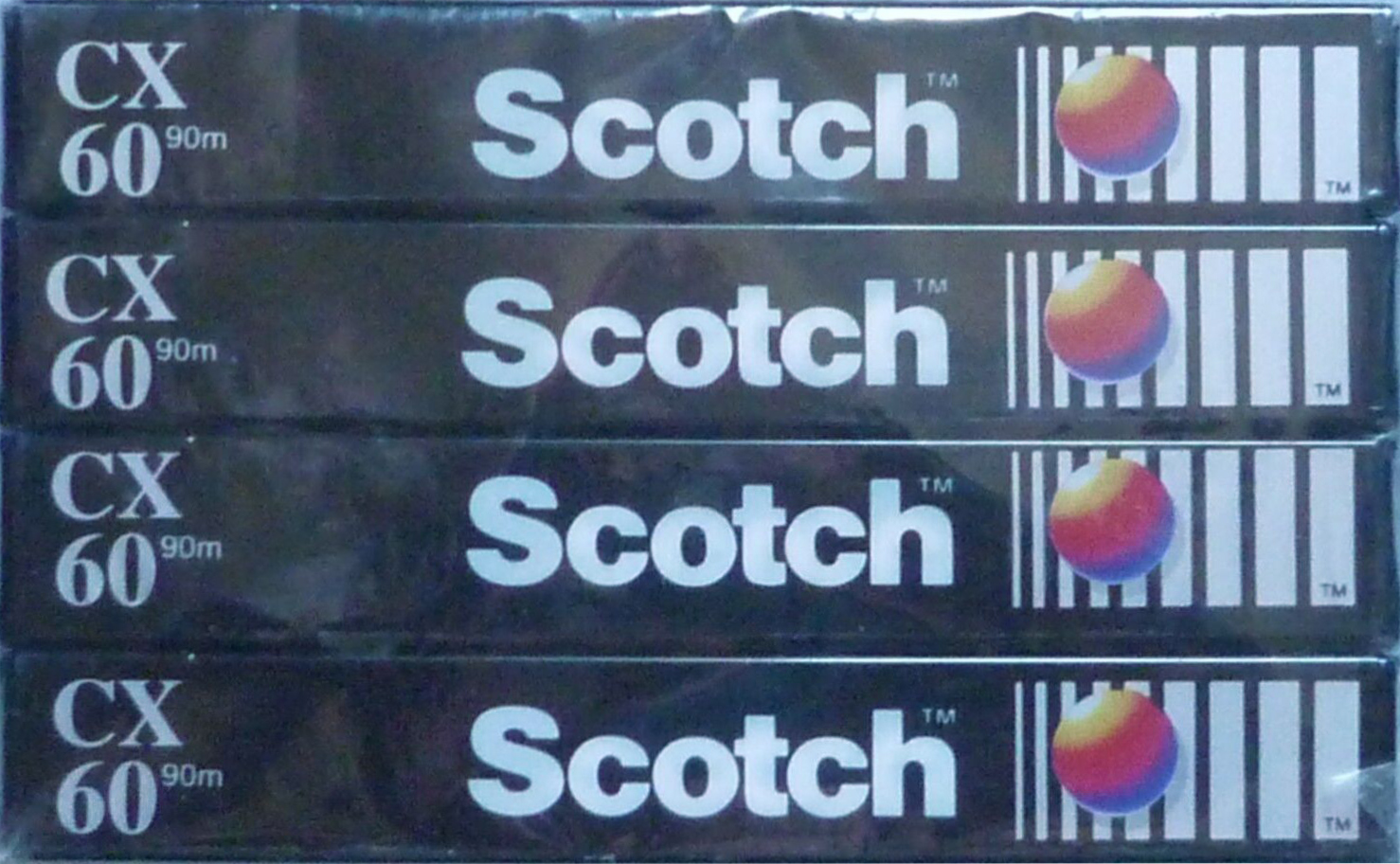 4 pack: 3M Scotch - CX 60