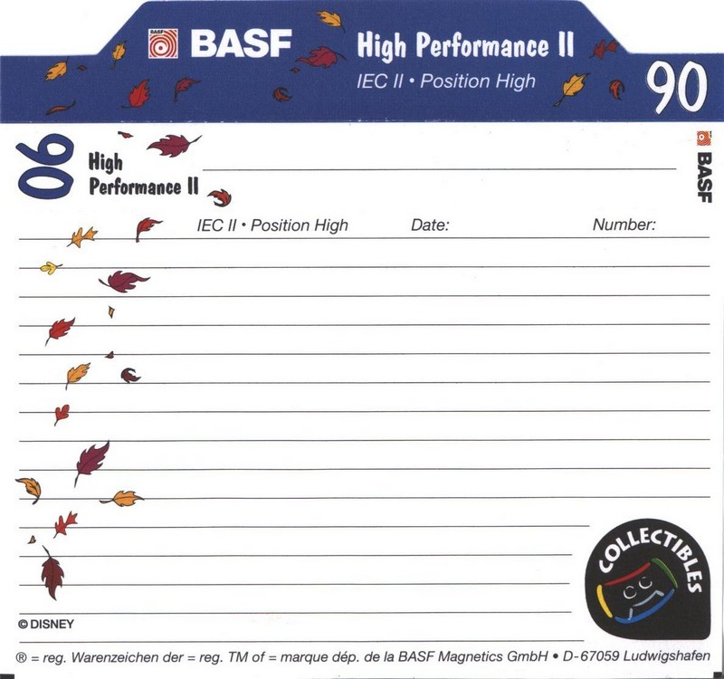 Compact Cassette: BASF  - High Performance II 90