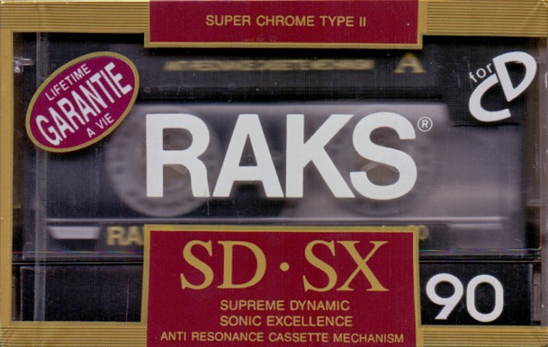 Compact Cassette: RAKS  - SD-SX 90