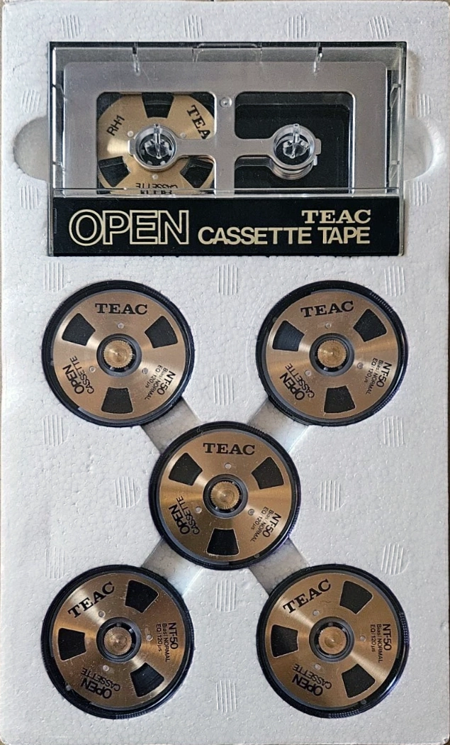 Blister Teac OC Open Cassette 50 "Casse OC-5N" Type I Normal 1983 Japan