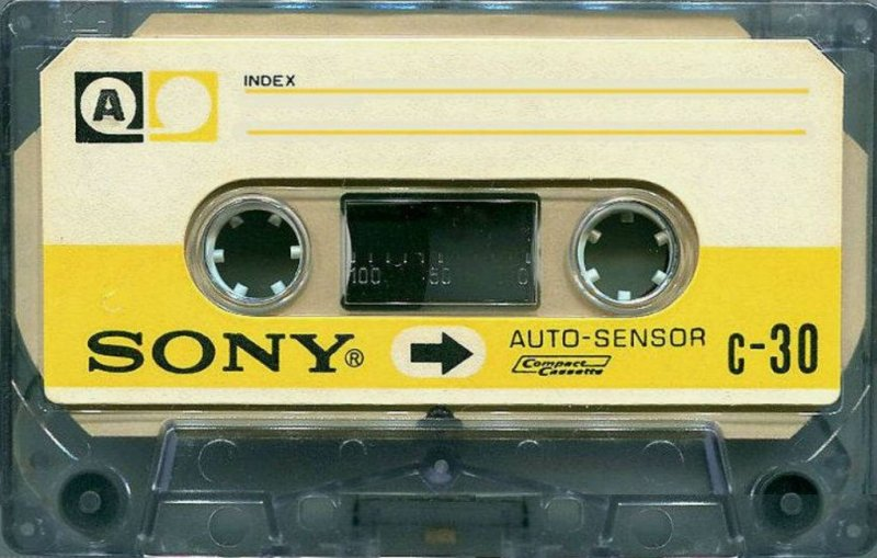 Compact Cassette Sony 30 Type I Normal 1972 Europe