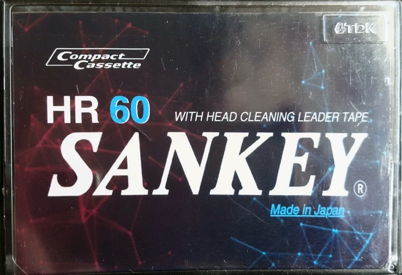 Compact Cassette Sankey HR 60 Type I Normal 1986 Japan