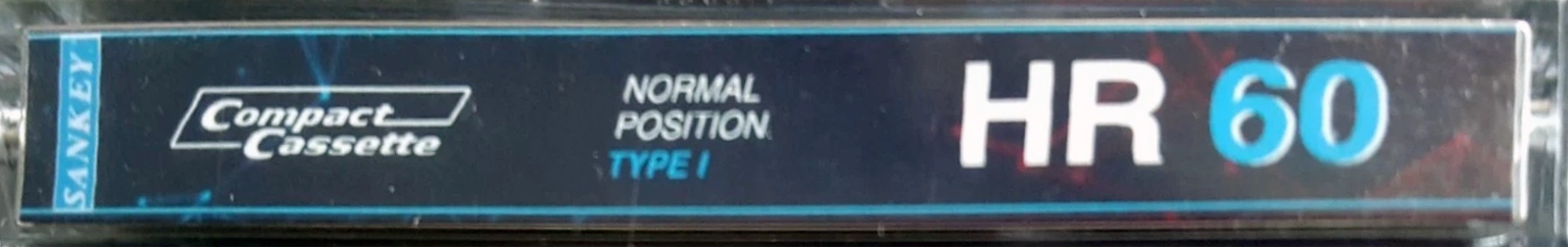 Compact Cassette Sankey HR 60 Type I Normal 1986 Japan